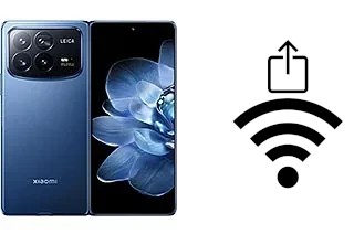 Générer un QR code avec la clé Wifi sur un Xiaomi Mix Fold 4