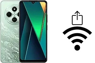 Générer un QR code avec la clé Wifi sur un Xiaomi Poco C75
