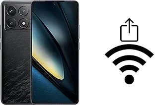 Générer un QR code avec la clé Wifi sur un Xiaomi Poco F6 Pro