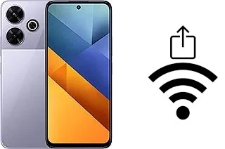Générer un QR code avec la clé Wifi sur un Xiaomi Poco M6 4G