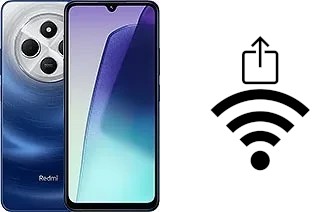 Générer un QR code avec la clé Wifi sur un Xiaomi redmi 14C