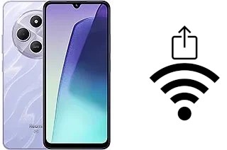 Générer un QR code avec la clé Wifi sur un Xiaomi Redmi A4