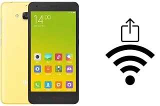 Générer un QR code avec la clé Wifi sur un Xiaomi Redmi 2A