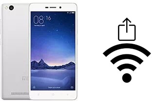 Générer un QR code avec la clé Wifi sur un Xiaomi Redmi 3s