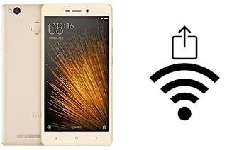 Générer un QR code avec la clé Wifi sur un Xiaomi Redmi 3x