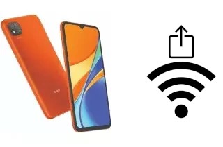 Générer un QR code avec la clé Wifi sur un Xiaomi Redmi 9C