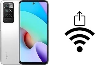 Générer un QR code avec la clé Wifi sur un Xiaomi Redmi 10 2022