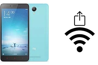 Générer un QR code avec la clé Wifi sur un Xiaomi Redmi Note 2