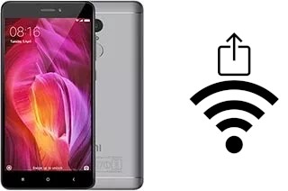 Générer un QR code avec la clé Wifi sur un Xiaomi Redmi Note 4