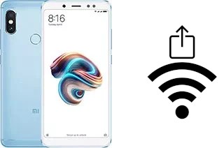 Générer un QR code avec la clé Wifi sur un Xiaomi Redmi Note 5 Pro