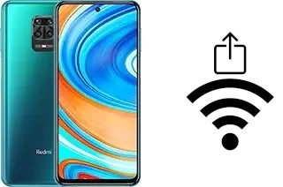 Générer un QR code avec la clé Wifi sur un Xiaomi Redmi Note 9 Pro Max