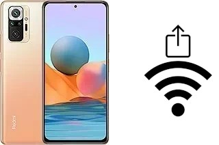 Générer un QR code avec la clé Wifi sur un Xiaomi Redmi Note 10 Pro (India)