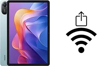 Générer un QR code avec la clé Wifi sur un Xiaomi Redmi Pad 2