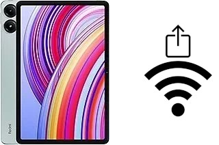 Générer un QR code avec la clé Wifi sur un Xiaomi Redmi Pad Pro