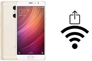 Générer un QR code avec la clé Wifi sur un Xiaomi Redmi Pro
