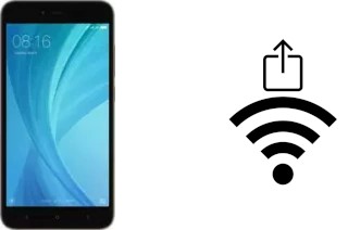 Générer un QR code avec la clé Wifi sur un Xiaomi Redmi Y1
