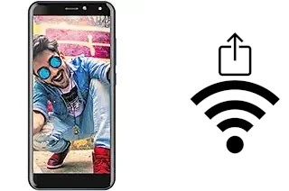 Générer un QR code avec la clé Wifi sur un Yezz LIV1