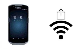 Générer un QR code avec la clé Wifi sur un Zebra TC57