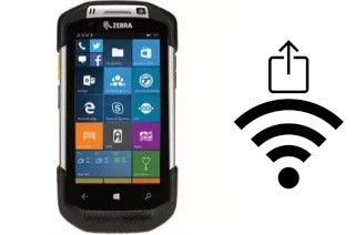 Générer un QR code avec la clé Wifi sur un Zebra TC70X