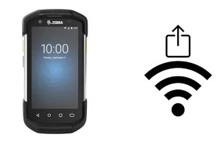 Générer un QR code avec la clé Wifi sur un Zebra TC72