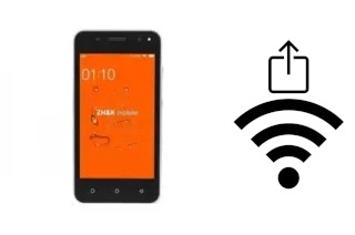 Générer un QR code avec la clé Wifi sur un ZH-K Mobile Ace 3