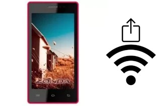 Générer un QR code avec la clé Wifi sur un Zonda ZA945