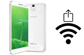 Générer un QR code avec la clé Wifi sur un Zopo 3X