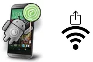 Générer un QR code avec la clé Wifi sur un ZTE Light Tab 300