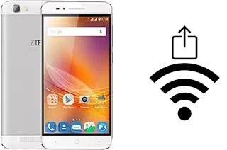 Générer un QR code avec la clé Wifi sur un ZTE Blade A610