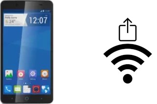 Générer un QR code avec la clé Wifi sur un ZTE A880