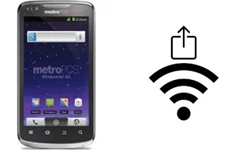 Générer un QR code avec la clé Wifi sur un ZTE Anthem 4G