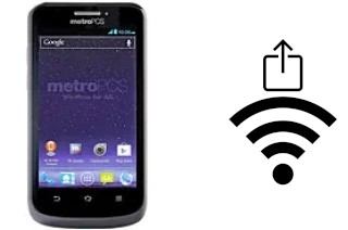 Générer un QR code avec la clé Wifi sur un ZTE Avid 4G