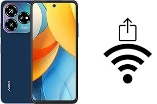 Générer un QR code avec la clé Wifi sur un ZTE Axon 60 Lite