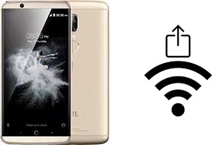 Générer un QR code avec la clé Wifi sur un ZTE Axon 7s