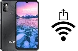 Générer un QR code avec la clé Wifi sur un ZTE Blade 20 5G