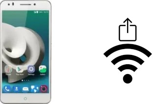 Générer un QR code avec la clé Wifi sur un ZTE Blade A570
