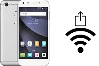 Générer un QR code avec la clé Wifi sur un ZTE Blade A6