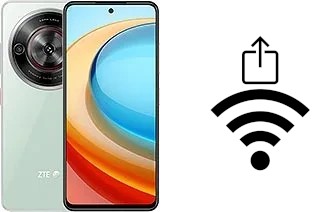 Générer un QR code avec la clé Wifi sur un ZTE Blade A75