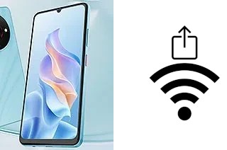Générer un QR code avec la clé Wifi sur un ZTE Blade A76