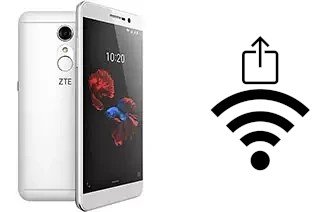 Générer un QR code avec la clé Wifi sur un ZTE Blade A910
