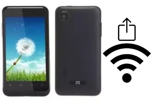 Générer un QR code avec la clé Wifi sur un ZTE Blade C