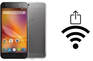 Générer un QR code avec la clé Wifi sur un ZTE Blade D6