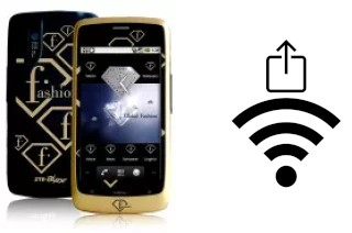 Générer un QR code avec la clé Wifi sur un ZTE FTV Phone