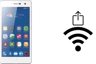 Générer un QR code avec la clé Wifi sur un ZTE Blade L7