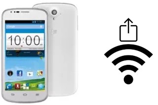 Générer un QR code avec la clé Wifi sur un ZTE Blade Q