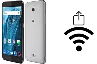 Générer un QR code avec la clé Wifi sur un ZTE Blade V7