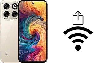 Générer un QR code avec la clé Wifi sur un ZTE Blade V70