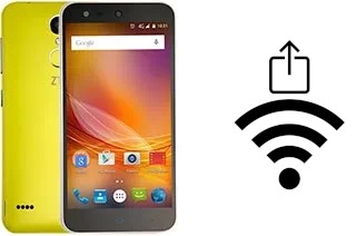 Générer un QR code avec la clé Wifi sur un ZTE Blade X5