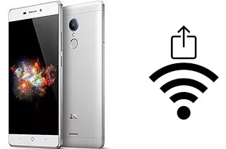 Générer un QR code avec la clé Wifi sur un ZTE Blade X9