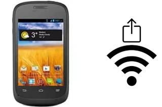 Générer un QR code avec la clé Wifi sur un ZTE Director